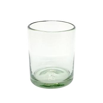  / vasos chicos transparentes, 10 oz, Vidrio Reciclado, Libre de Plomo y Toxinas